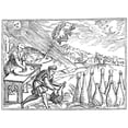 thumbnail image 2 of Alchemists. Nan Alchemist Placing Curcubites In The Sun While His Assistant Grinds And Mixes The Lute For Closing The, 2 of 2