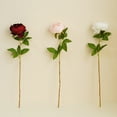 thumbnail image 4 of Artificial Peony Silk Flowers Fake Glorious Flower Bouquets for Wedding Party Bridal Home Decoration, 4 of 8