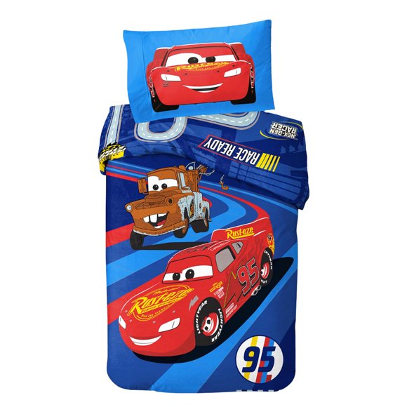 Cars Lightning McQueen & Mater Reversible Duvet Set