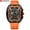 Orange with Black Shell Orange Ring, variant on Curren New 8442 Six-Pin Chronograph Men's Watch Fashion Multi-Function Watch