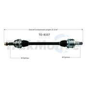 CV Axle Shaft Fits select: 2006-2011 LEXUS GS, 2006-2014 LEXUS IS