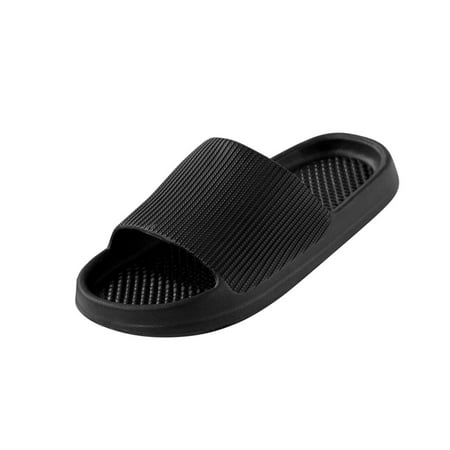 

Kcodviy Men And Women Home Slippers Slippers Flat Non Bathroom Sandals And Slippers Slippers for Men Moccasins Leather Rubber Slippers for Men Indoor Travel Slippers Men Mens Slippers Size 13 Wid