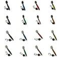 thumbnail image 3 of pitrice Golf Club Brush Portable Ergonomic Solid Color Telescopic Double-sided Ball Brushes Cleaning Tool with Carabiner Green Lidless, 3 of 5