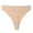 Beige, variant on TMOYZQ Underwear for Women Seamless Thongs No Show Panties for Women Bikini Soft High Waist T-Back Stretch G-string on Clearance