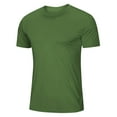 thumbnail image 2 of CaiJunJia George Men's Summer Solid Color Lightweight T Shirts Breathable Quick Drying Short Sleeve Tee, 2 of 4