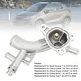 thumbnail image 3 of Coolant Water Outlet Housing, Engine Coolant Thermostat Housing Excellent Performance 902 846 High Temperature Resistance  For  Trax 1.4L 2013 To 2020, 3 of 8