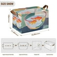 thumbnail image 7 of Yayeee Foldable Storage Basket for Shelves with Handles Waterproof Cloth Bins, Goldfish Bowl, 7 of 7