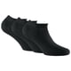thumbnail image 1 of Rohner Calcetines de deporte unisex, paquete de 3 - Zapatillas invisibles, Basic Negro 39-42, 1 of 3