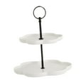 thumbnail image 3 of Mornei 2 Tier Cupcake Stand Display Stand Plate Serving Platter Tiered Serving Tray for White, 3 of 9