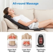 Snailax Back Massager with Heat, Electric Deep Tissue Kneading Massage Chair Pad, Gifts