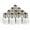 White, variant on 1PCS E12 to E14 Adapter Converter Bulb Converter E12 to E14 Adapter Light Bulb Socket E12 Male to E14 Female Bulb Converter LED Light Holder Lamp Adapter Socket Changer （Black）