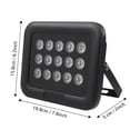 thumbnail image 5 of Dc 12V 15Pcs Ir Infrarrojo Led Array Light Ip65 Visión Nocturna A Prueba De Agua Para Cámara De Seguridad Yuarrent AF000399-00, 5 of 5