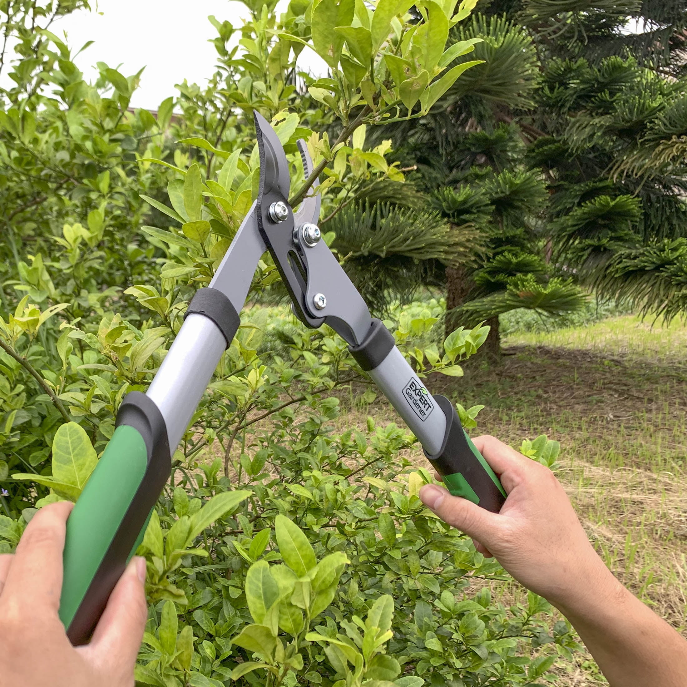 Expert Gardener 15-Inch Lopper, Lightweight and Durable with Ergonomic Grips