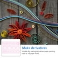 thumbnail image 4 of FRCOLOR Paper Quilling Tool 2pcs Paper Quilling Tools DIY Paper Crafts Tool Half Ball Mini Paper Craft Molds,7.8"X5.12"X1.26", 4 of 5