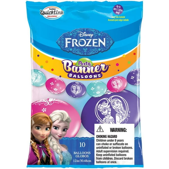 Frozen QuickLink Latex Balloon Banner Kit (1ct)