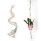 thumbnail image 4 of Cuerda Colgador de plantas Jardinera Jardinera Soporte para macetas Contenedor de colgante 65cm, 4 of 9