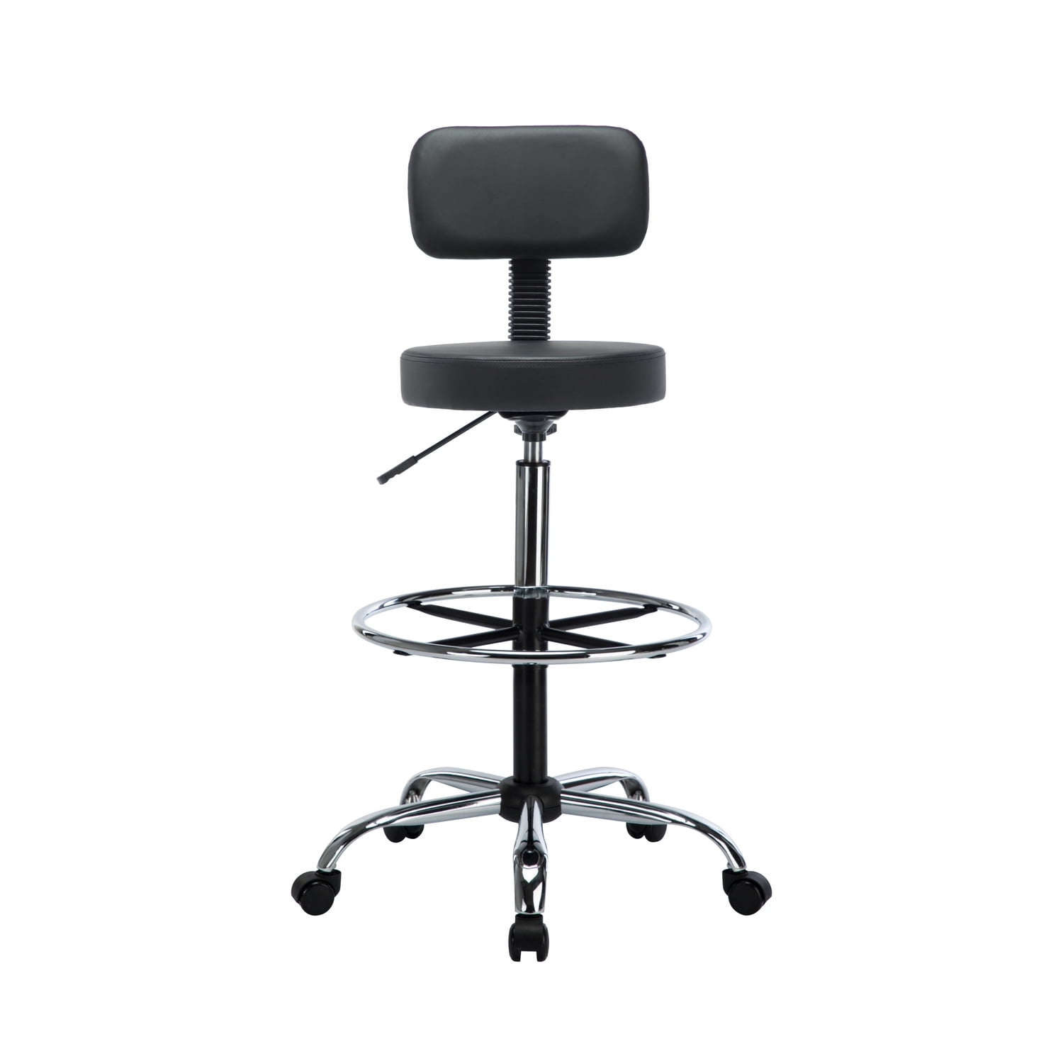 Height Adjustable Pedicure Foot Stool - Black & White – BGlam Reunion