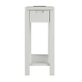 thumbnail image 6 of Leick Home Cade Wood End Table with Drawer and AC/USB Outlet, Gray, 6 of 16