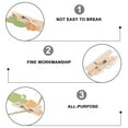 thumbnail image 4 of Shisuyan 10 Sets Wood Clothespins Small Craft Photo Wooden Clips with Hemp Ropes, 4 of 8