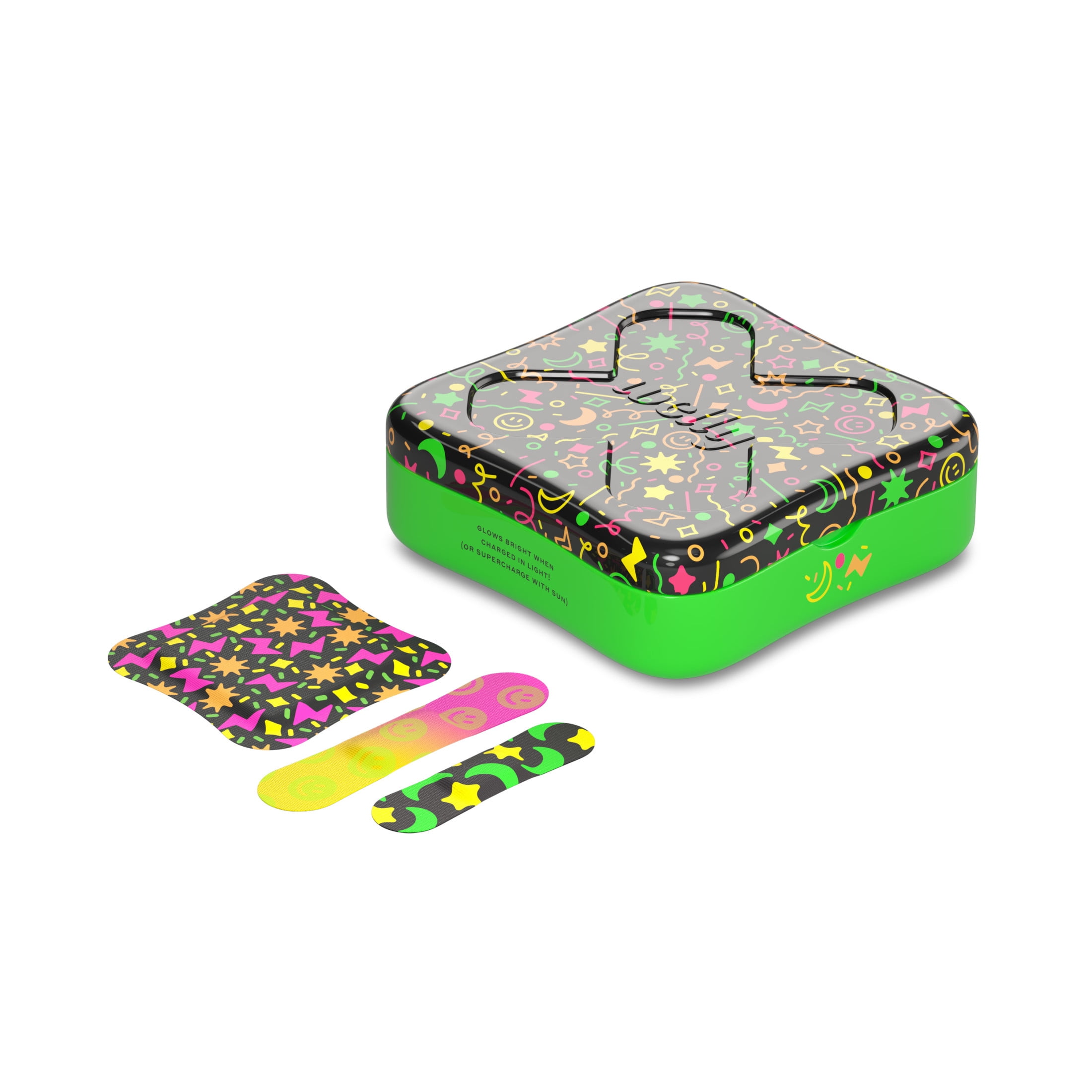 (3 pack) Welly Glow in the Dark Flex Fabric Bandages 50ct