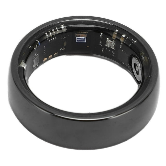 Smart Smart Ring NFC 5ATM IP68 Water Resisting Multi Sport Mode Pedometer Lightweight Ceramics Smart Ring for Daily Use