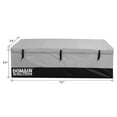 thumbnail image 6 of Domain Shelters 176 Gallon Outdoor Patio Storage Deck Box, Gray/Black, 6 of 6