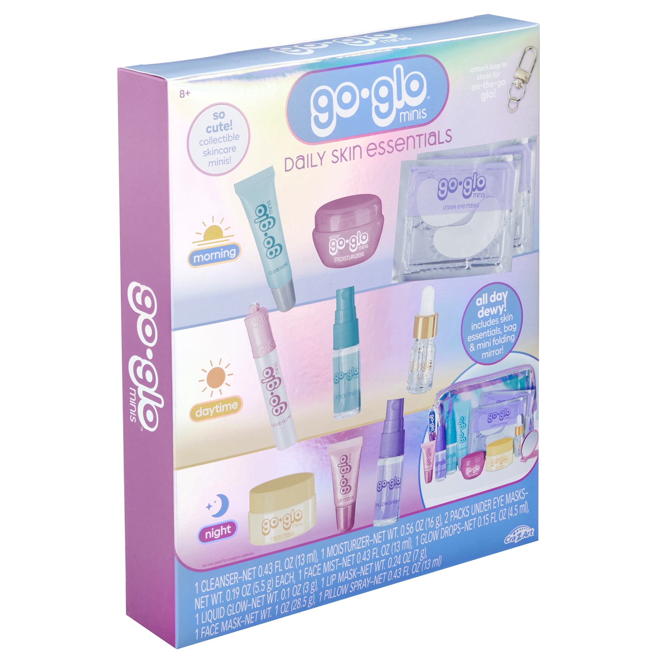 Cra-Z-Art Go Glo Daily Skin Essentials Tween Beauty Skincare Set