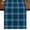 Blue, variant on Red Checkered Burlap Cotton Table Runner 13x36 Inches Short, Farmhouse Buffalo Plaid Modern Farmhouse Table Runners, Outdoor Dining Tablecloths Decor for Baby Shower/Party/Wedding