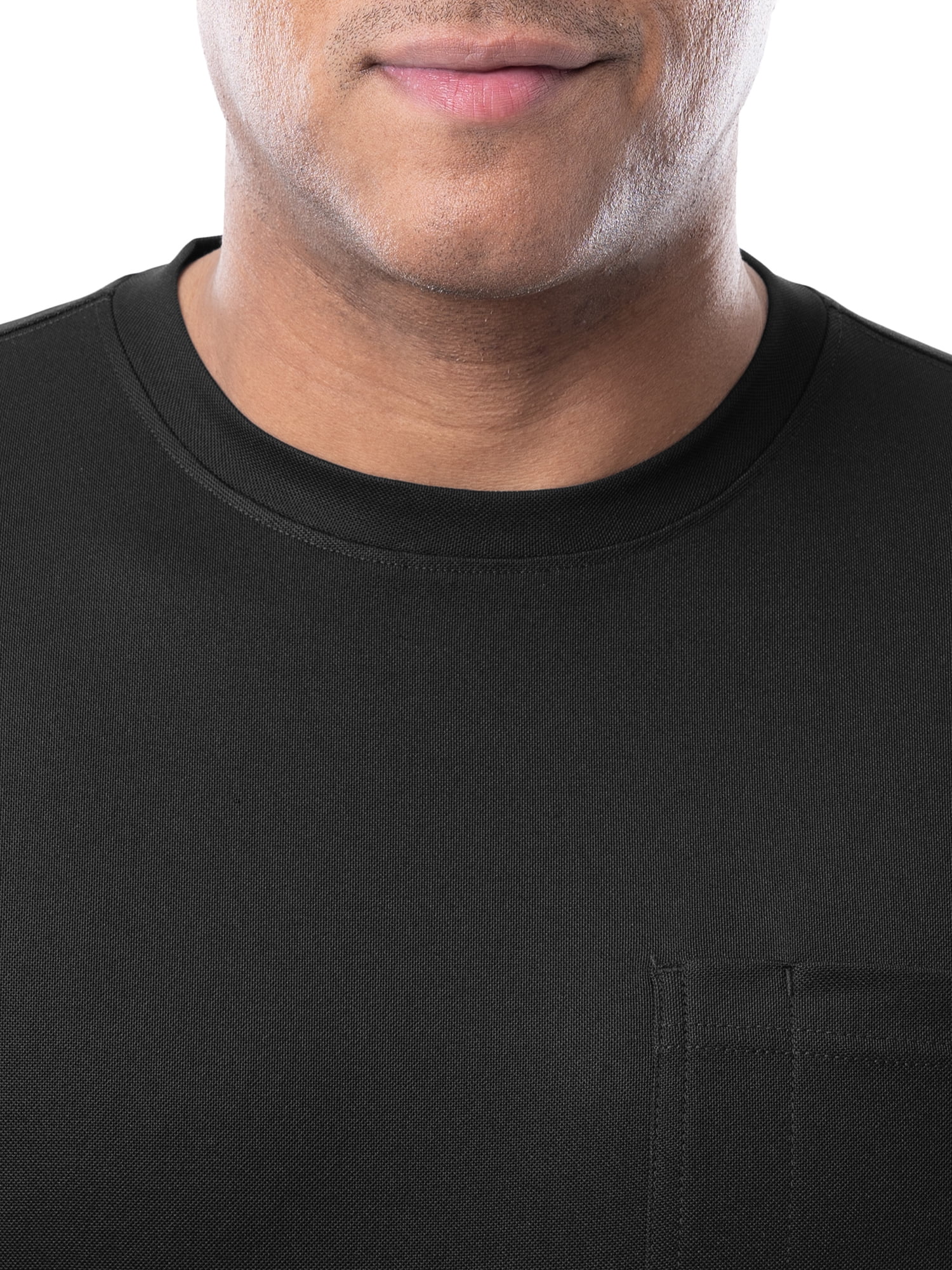 Wrangler Workwear Men's Long Sleeve Performance Work Pocket T-Shirt, Size S-3XL (Men's and Big Men's)