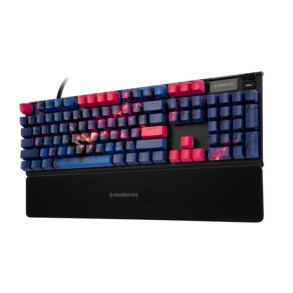 SteelSeries Keycaps — Limited Edition Artist Collaboration — Double Shot Pudding-Style Keycaps — D