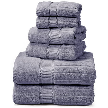 Blue 100% Cotton Towel Set