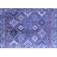 thumbnail image 1 of Ahgly Company Indoor Rectangle Persian Blue Traditional Area Rugs, 6' x 9', 1 of 4