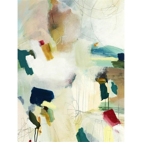 Giant Art 72x54 Medley 1 Fine Art Giant Canvas Print in Multi-Color
