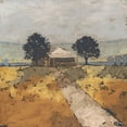 thumbnail image 2 of Meagher, Megan 15x15 Black Ornate Wood Framed with Double Matting Museum Art Print Titled - Pastoral Charm I, 2 of 4