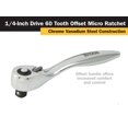 thumbnail image 2 of Ratchet Titan 11204, 1/4" x 3-1/2 pulgadas, 60 dientes, micro offset, 2 of 5