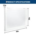 thumbnail image 2 of Towallmark 36x48 Inch Food Truck Service Window | 85° Weatherproof Aluminum Awning Door with Dual-Point Lock | Heavy-Duty Concession Stand Frame for Outdoor Vendors (Glass Not Included), 2 of 8