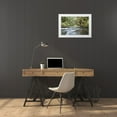 thumbnail image 3 of Paulson, Don 14x11 White Modern Wood Framed Museum Art Print Titled - WA, Olympic NP Barnes Creek flows through forest, 3 of 4