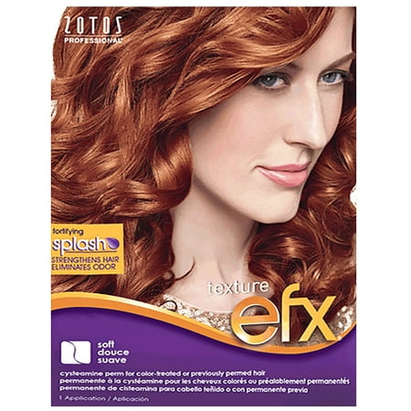 ZOTOS Salon Texture EFX Color Treated Previously Permed Hair Perm (Best Home Perm For Color Treated Hair)
