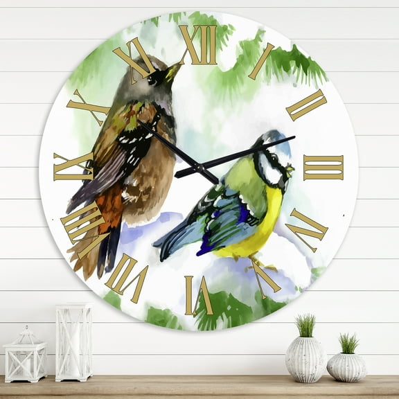 Designart 1 in Traditional Wall Clock