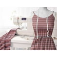 thumbnail image 5 of Soimoi Rayon Fabric Horizontal Stripe Print Sewing Fabric Yard 56 Inch Wide, 5 of 5