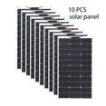 Folding solar panels 1PCS ~10PCS 100W 18V Single Crystal Flexible Solar Panel 12V/24V Battery 100W 200W 300W 500w 800w 1000w Solar charger