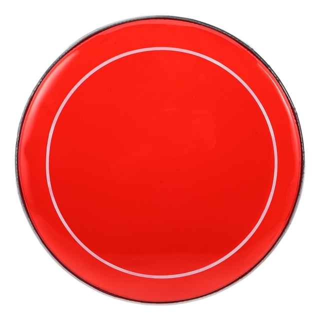 FESTFENDS Membrana Doble Capa Rojo Para Piel De Batería Jazz Resistente Y Precisa Para