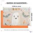 thumbnail image 6 of Yayeee Doormat for Indoor Entrance 32" x 20" Non Slippery Floor Rug, Halloween Ghosts, 6 of 8