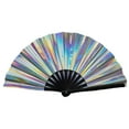 thumbnail image 3 of ACDANC Foldable Country Line Dance Fan, Portable Large Handheld Fan Dance Accessories for Performers, Outdoor Events, and Dance Enthusiasts Gift (D), 3 of 7