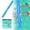 B, variant on Swim Noodle Pool Noodle Inflatable for Bathing and Water Sports Durable and Easy to Use