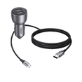 thumbnail image 1 of Cargador para Auto Dual 36w y Cable Micro USB Negro 1m, 1 of 7