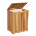 thumbnail image 1 of Spa-Style Bamboo Laundry Hamper, 1 of 1