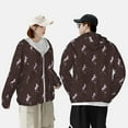thumbnail image 6 of Haiem Leopard Print UPF 50+ Fishing Shirts for Men Long Sleeve UV Sun Protection Hoodie Non-Mask Outdoor Hiking Shirts, 6 of 9