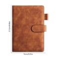 thumbnail image 3 of Meeting Record Book - Thickened Notebook for Business Office High-Grade Paper Writing Smoothly Case Format Inner Pages Strong, Brown, JKODE, 3 of 9