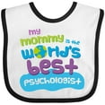 thumbnail image 3 of Inktastic Psychologist Mom Baby Boys or Girls Baby Bib, 3 of 4